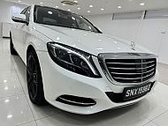 Mercedes Benz S500L Sedan R20 LED 360CAM Rear Ent 2015 Sunroof White